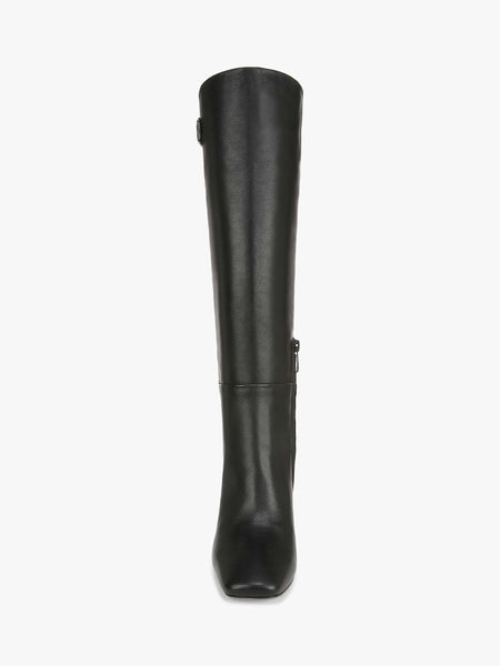 Sam Edelman Faren Tall Leather Boot  in black