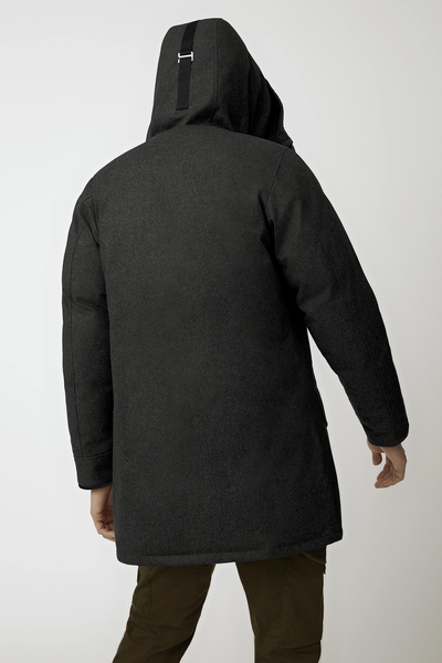 Canada Goose Men's Langford Parka Wool - Carbon Melange