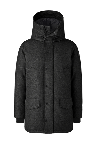 Canada Goose Men's Langford Parka Wool - Carbon Melange