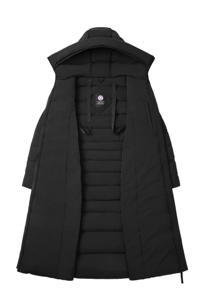 Canada Goose Women's Clair Long Coat Black Label - Black