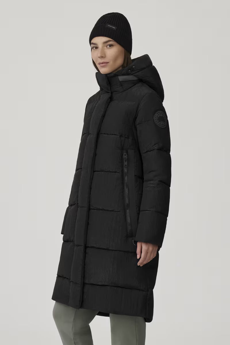 Canada Goose Women's Byward Parka Black Label Shiny Crinkle