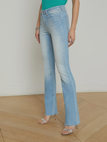 L’AGENCE Ruth HiRise Straight Jean in Essex