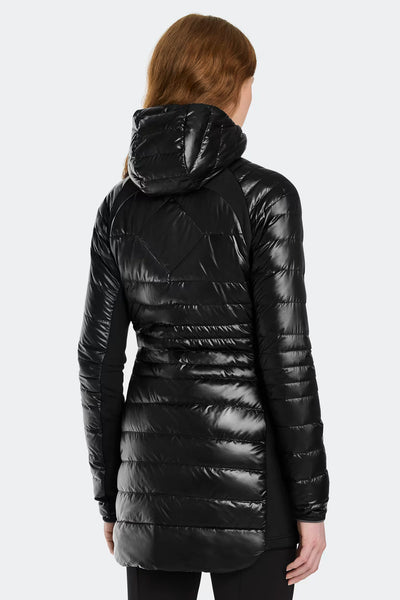 Canada Goose Women's Hybridge Lite Hooded Coat CR - Black