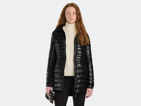 Canada Goose Women's Hybridge Lite Hooded Coat CR - Black