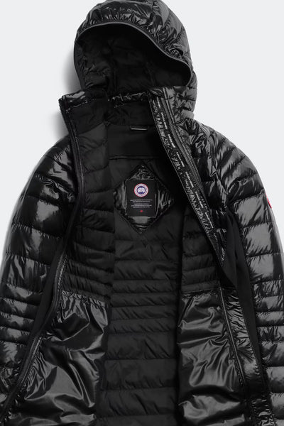 Canada Goose Women's Hybridge Lite Hooded Coat CR - Black