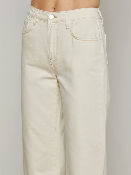 L'AGENCE Leighton UH/R Cuff Stovepipe Macadamia