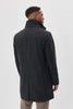 Matinique Harvey N Wool Coat - Medium Grey Melange