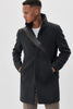 Matinique Harvey N Wool Coat - Medium Grey Melange