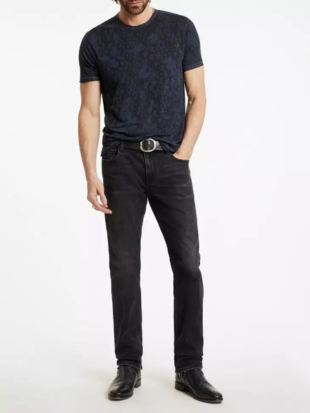 John Varvatos Castillo Crewneck Tee - Navy
