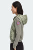 Canada Goose Women's HyBridge Knit Quilted Hoody - Sagebrush
