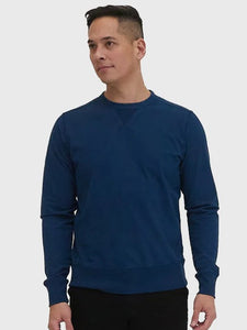Good Man Brand Flex Pro Jersey Crew Sweatshirt - Sea