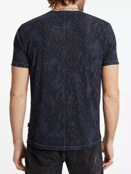 John Varvatos Castillo Crewneck Tee - Navy