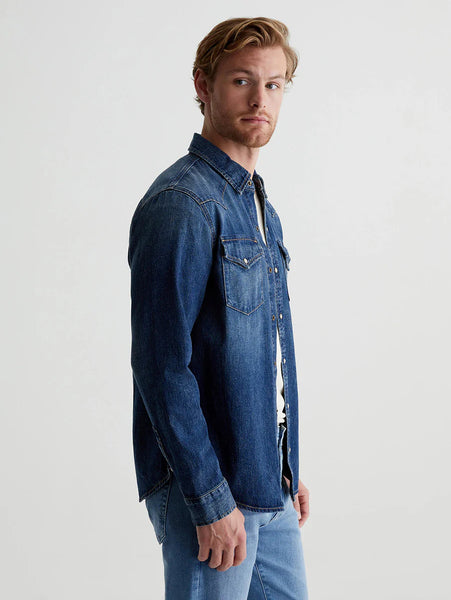 AG Men's Aiden Western Shirt - Exhibition