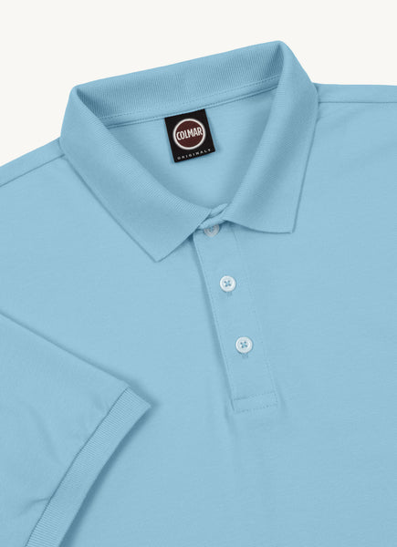 COLMAR Men's Stretch Pique Cotton Polo - Adobe