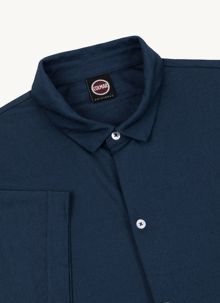 COLMAR Men's Cotton Jersey Shirt - Navy Blue