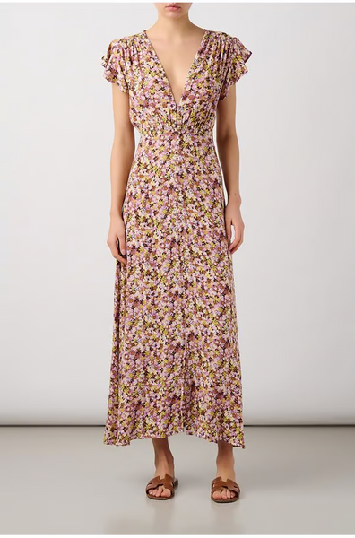 Faithfull Magdelena Midi Dress in Cala Nika Floral