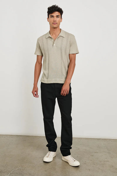 Rail's Men's Cillian Polo Shirt in Silversand