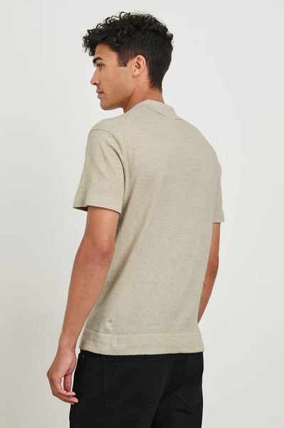 Rail's Men's Cillian Polo Shirt in Silversand