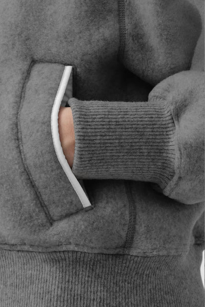 Canada Goose Women's Chilliwack Bomber Kind Fleece White Label- Greige