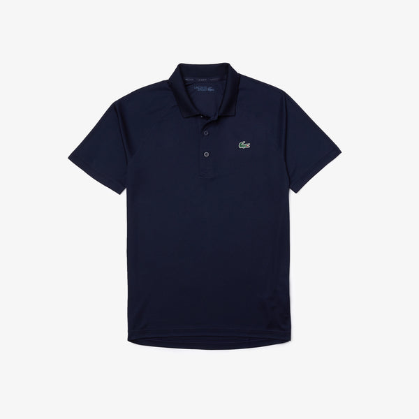 Lacoste SPORT Regular Fit UV Protect Golf Polo - Navy