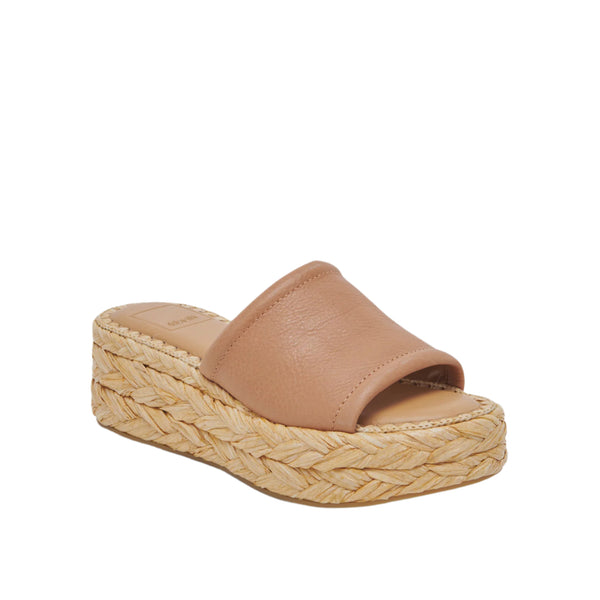 Dolce Vita Chavi Platform Sandal in Honey Leather