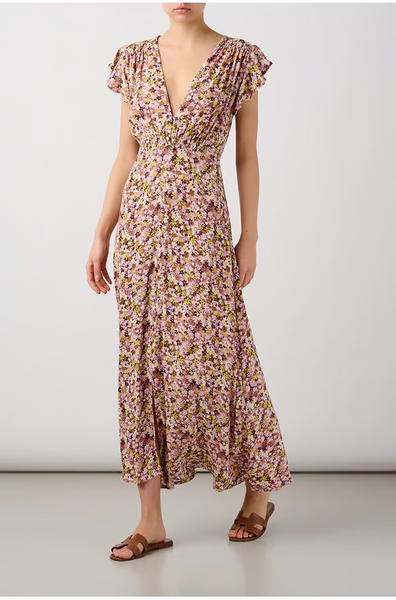Faithfull Magdelena Midi Dress in Cala Nika Floral