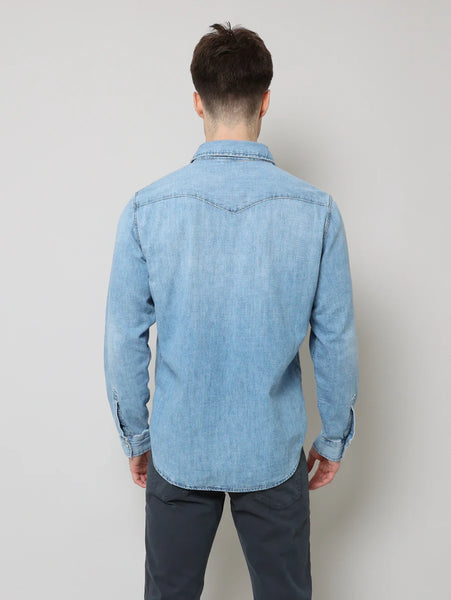 AG Men's Aiden Western Shirt - Glisten
