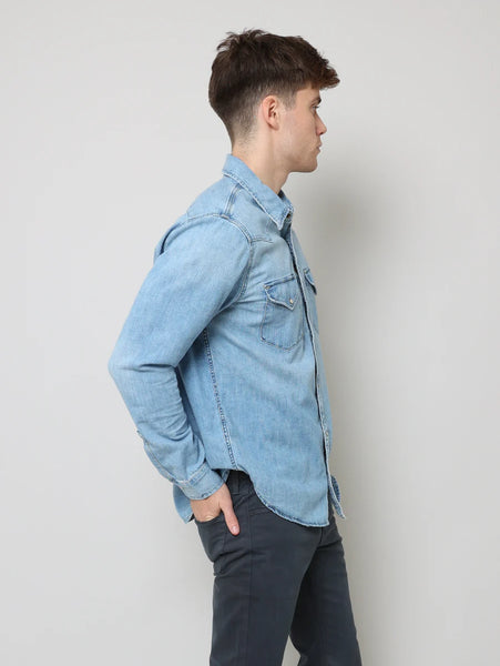 AG Men's Aiden Western Shirt - Glisten