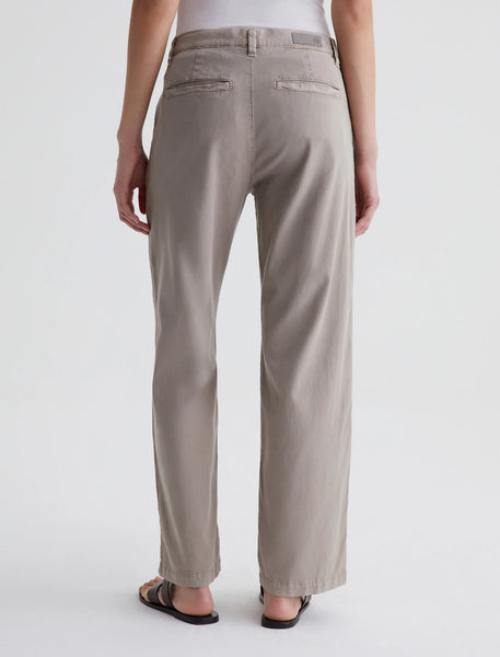 AG Caden Straight Trouser in Sulfur Desert Taupe