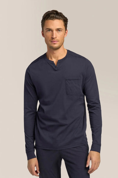 Good Man Brand Premium Cotton Jersey LS Victory V-Notch - Sky Captain