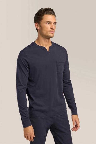 Good Man Brand Premium Cotton Jersey LS Victory V-Notch - Sky Captain