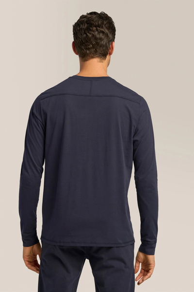 Good Man Brand Premium Cotton Jersey LS Victory V-Notch - Sky Captain