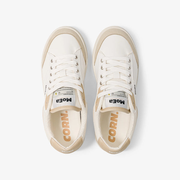 MoEa Gen 3 Sneaker Corn White & Beige