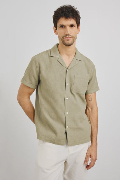 Rails Men's Haney Shirt - Kelp