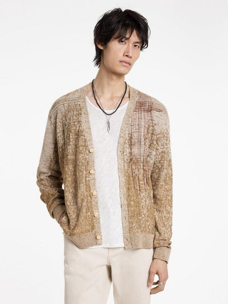 John Varvatos MARITA Cardigan - Nutmeg