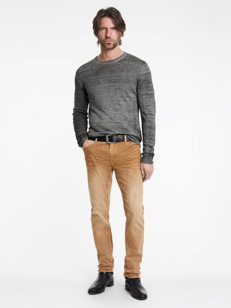 John Varvatos J702 Slim Fit Jean - Sand Dune Wash - Sienna Brown
