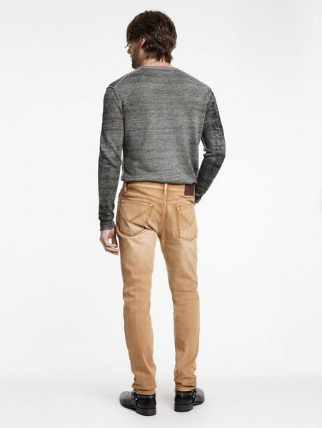 John Varvatos J702 Slim Fit Jean - Sand Dune Wash - Sienna Brown