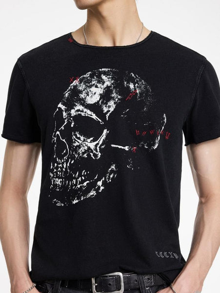 John Varvatos BOWERY SKULL Tee - Black