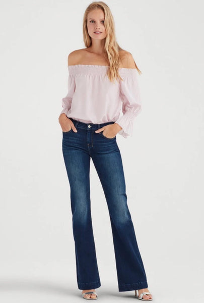 7 For All Mankind Dojo wide leg trouser jean MorenoXRT