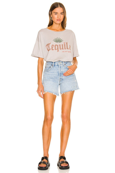 The Laundry Room Tequila Oversized Tee in Star Dust