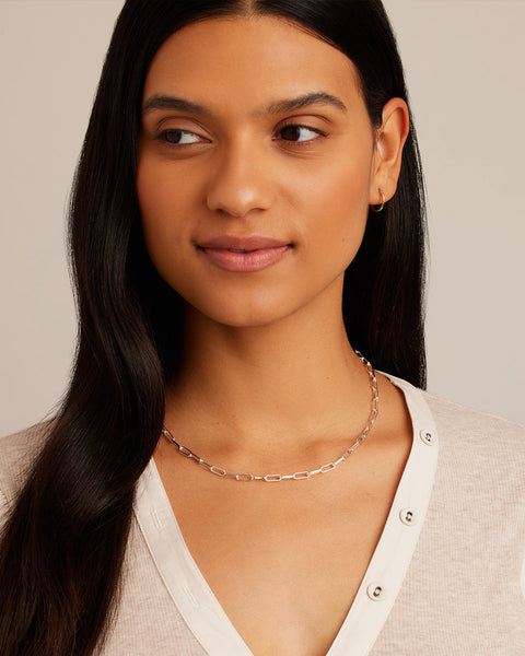 gorjana Parker Necklace in silver