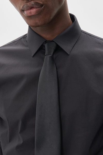 Matinique Robo Stretch Poplin LS - Black