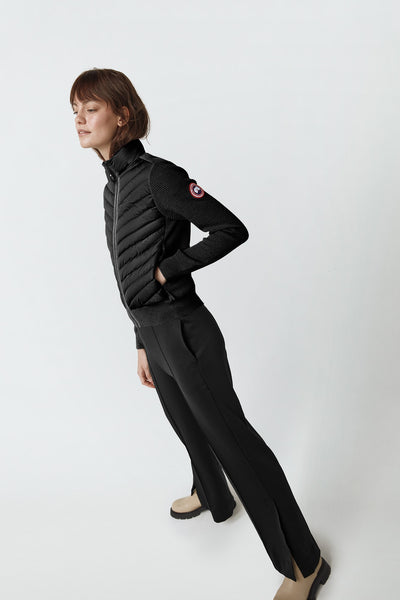Canada Goose Women's HyBridge Knit Jacket - Black