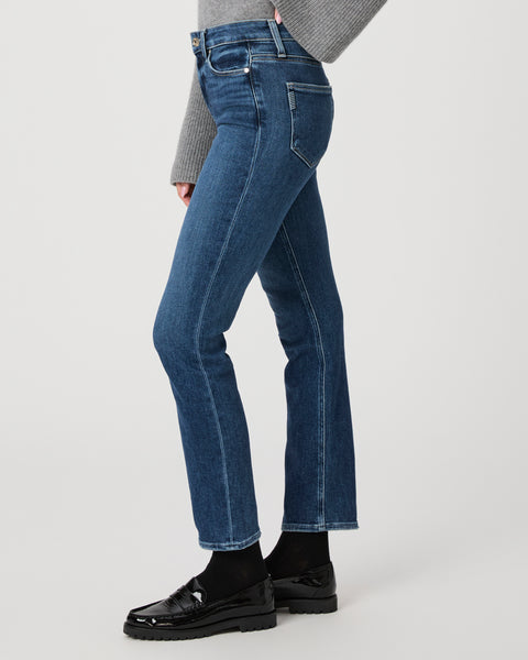 Paige Cindy Hi Rise Straight Jean in Arpeggio