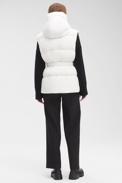 Canada Goose Women's Rayla Vest Tonal Disc - North Star White