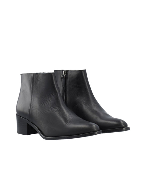 Bianco BiaCarol Side Zip Low Bootie in Black