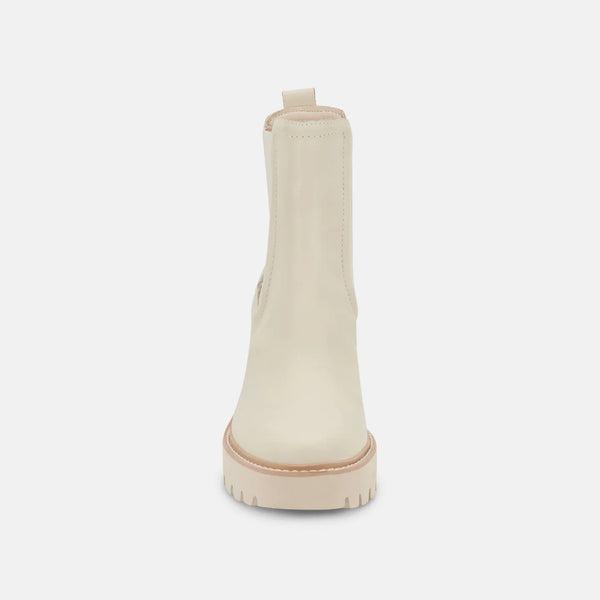 Dolce Vita HawkH20 Waterproof Chunky Ivory Leather Boot