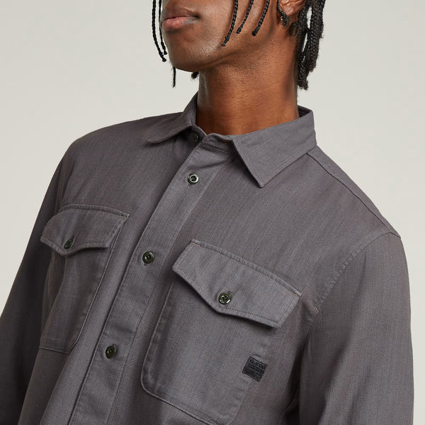 G-STAR MARINE SLIM Shirt - GS Grey