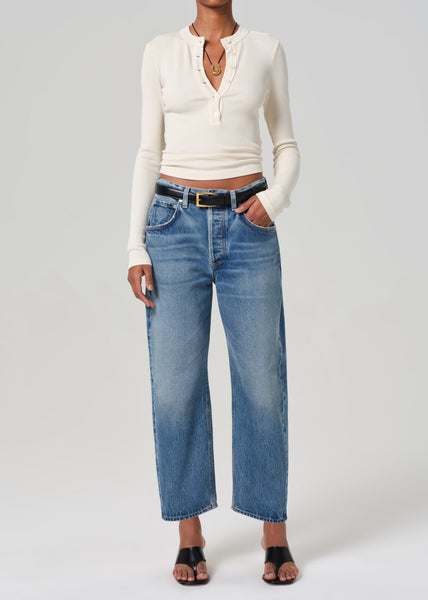Citizens of Humanity Dahlia Relaxed Bow Leg Jean in Pacifica