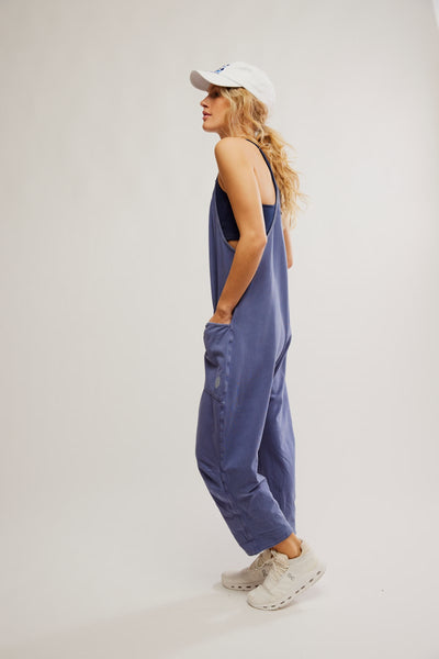 Free People Hot Shot Onesie in Blue Indigo
